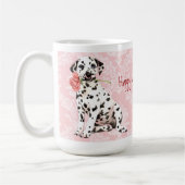 Mug Valentine Rose Dalmatien (Gauche)