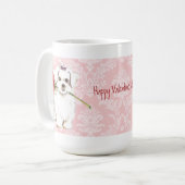 Mug Valentine Rose maltais (Devant gauche)