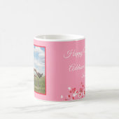 Mug Valentine rose Personnaliser cadeau MODÈLE PHOTO (Centre)