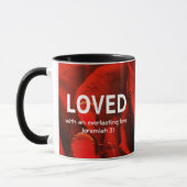 Mug Valentine | Rose rouge | AIMÉ | Christian (Gauche)