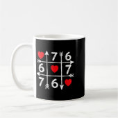 Mug Valentine’s Day 67 Six Seven Meme Love Heart Coupl (Gauche)
