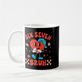 Mug Valentine’s Day Funny 67 Six Seven Burh 6 7 Valent (Gauche)