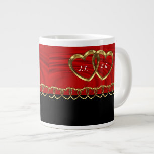 Mug Valentine Sweetheart avec initiales