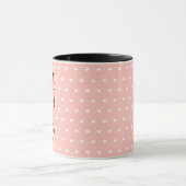 Mug Valentine Tout Love Love Coeurs Rose (Centre)