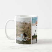 Mug Valentines Couples Keepsake Photo Collage (Gauche)