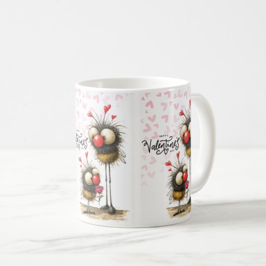 Mug Valentine's day (Devant droit)