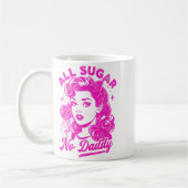 Mug Valentine's Day All Sugar No Daddy Single Life Fun (Gauche)