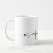 Mug Valentine's Day Boston Terrier Amoureux des chiens (Gauche)