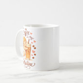 Mug Valentine's Day Coffee Is My Valentine Coffee Love (Devant gauche)