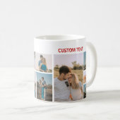 Mug Valentines Day Custom 10 Photos (Devant droit)