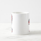 Mug Valentines Day Heart Quarterback Football Srts  (Centre)