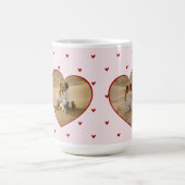 Mug Valentine's Day Hearts Red Pink Photo (Centre)