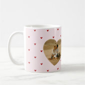 Mug Valentine's Day Hearts Red Pink Photo (Gauche)