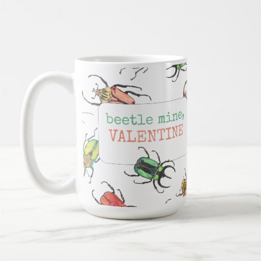 Mug Valentine's Day Love Bugs (Gauche)
