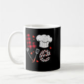 Mug Valentines Day Love Lunch Lady Life School Cafeter (Gauche)