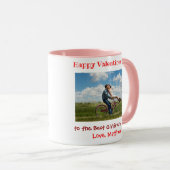 Mug Valentines Day Meilleure amie mignonne Couple Phot (Devant droit)