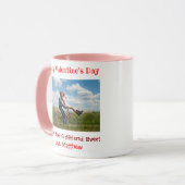 Mug Valentines Day Meilleure amie mignonne Couple Phot (Devant gauche)