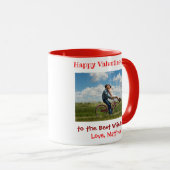 Mug Valentines Day Meilleure Femme Jamais mignonne Cou (Devant droit)