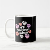 Mug Valentines Day Oncology Nurse Cancer Suprt Groovy  (Gauche)