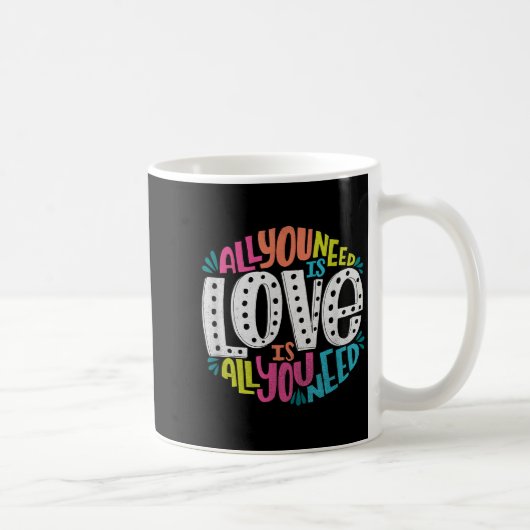 Mug Valentine's Day Product - All You Need Is Love  (Droite)