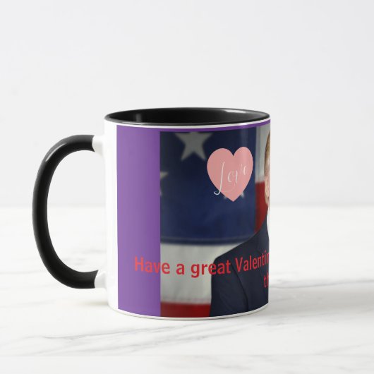 Mug Valentine's Day Trump (Gauche)