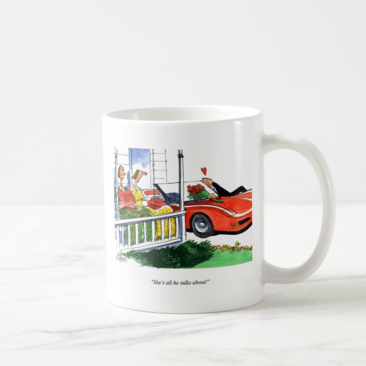 Mug Valentines de Corvette (Droite)