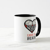 Mug Valentines esthétiques Jusqu'à la mort Faisons-nou (Devant droit)