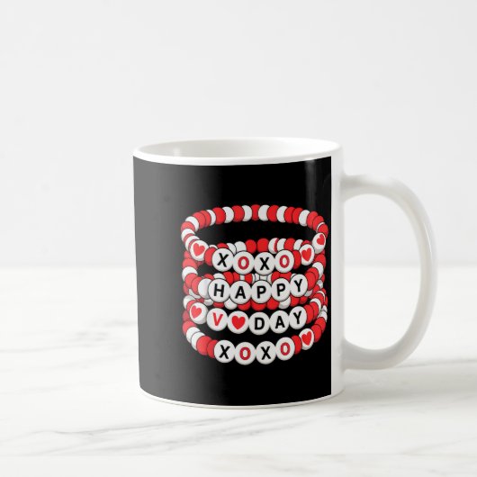 Mug Valentines Friendship Bracelets Valentines Women K (Droite)