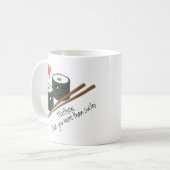 Mug Valentines Je T'Aime Plus Que Sushi Kawaii (Devant gauche)