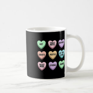 Mug Valentines Jour Bonbons Coeur Bodybuilding Fitness