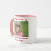Mug Valentines Jour Mignonne Mondes Meilleur Maman Enf (Devant gauche)