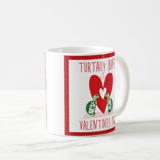 Mug Valentines Joyeuses (Devant droit)
