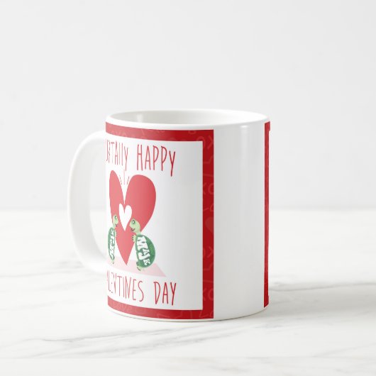 Mug Valentines Joyeuses (Devant gauche)