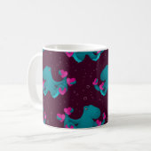 Mug Valentine's Octopus and Hearts (Devant gauche)