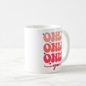 Mug Valentine's Only You (Devant droit)