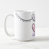 Mug Valentines Soeurs Coeur Coeurs (Gauche)