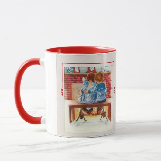 Mug Valentines vintages (Gauche)