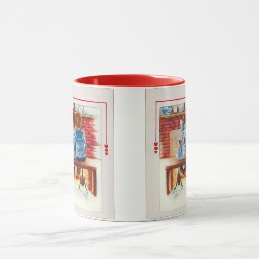 Mug Valentines vintages (Centre)