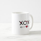 Mug Valentines XOXO (Devant droit)