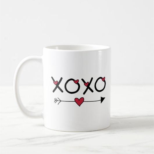 Mug Valentines XOXO (Gauche)