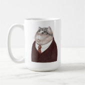 Mug VALET CAT grande boue blanche (Gauche)