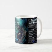 Mug Valeur nutritionnelle du Taurus (Devant droit)