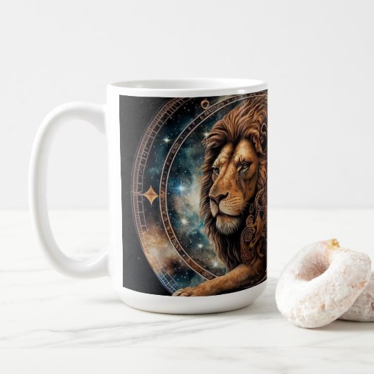 Mug Valeur nutritionnelle leo-thématique (Avec donut)