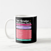 Mug Valeur nutritive 1ère année Funky Retour à l'école (Gauche)