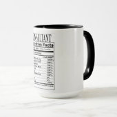 Mug Valeur nutritive des consultants (Devant droit)