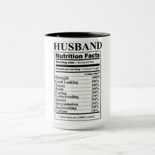 Mug Valeur nutritive du mari