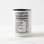 Mug Valeur nutritive endondontiste (Centre)