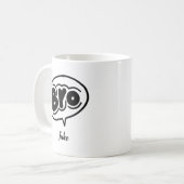 Mug Valeur nutritive : Laughs & Café - Good Bro (Devant gauche)
