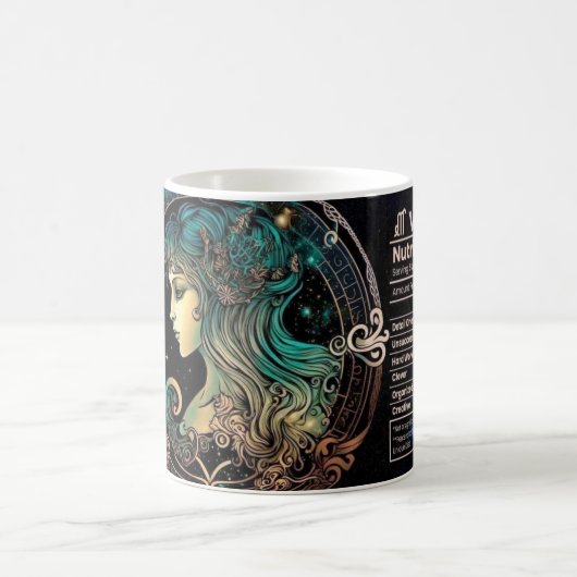 Mug Valeur nutritive virgo-thémée (Centre)