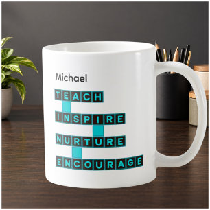 Mug Valeurs de l'éducateur enseignant Formateur Sarcel